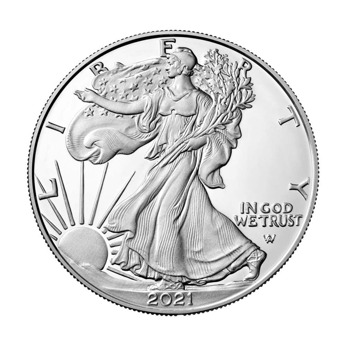 2021 $1 American Eagle - Pure Silver Coin