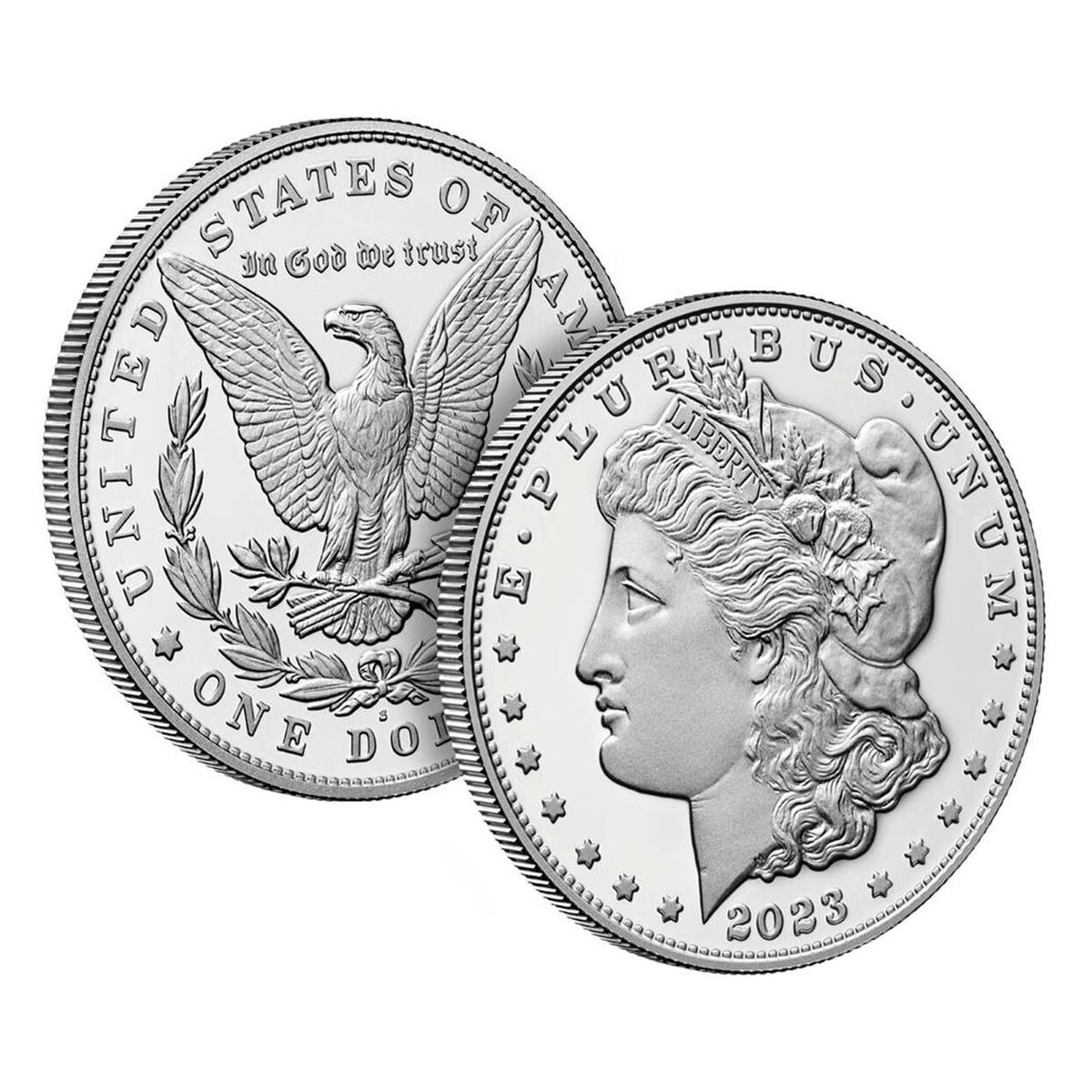 2023 $1 Morgan Dollar - Pure Silver Coin
