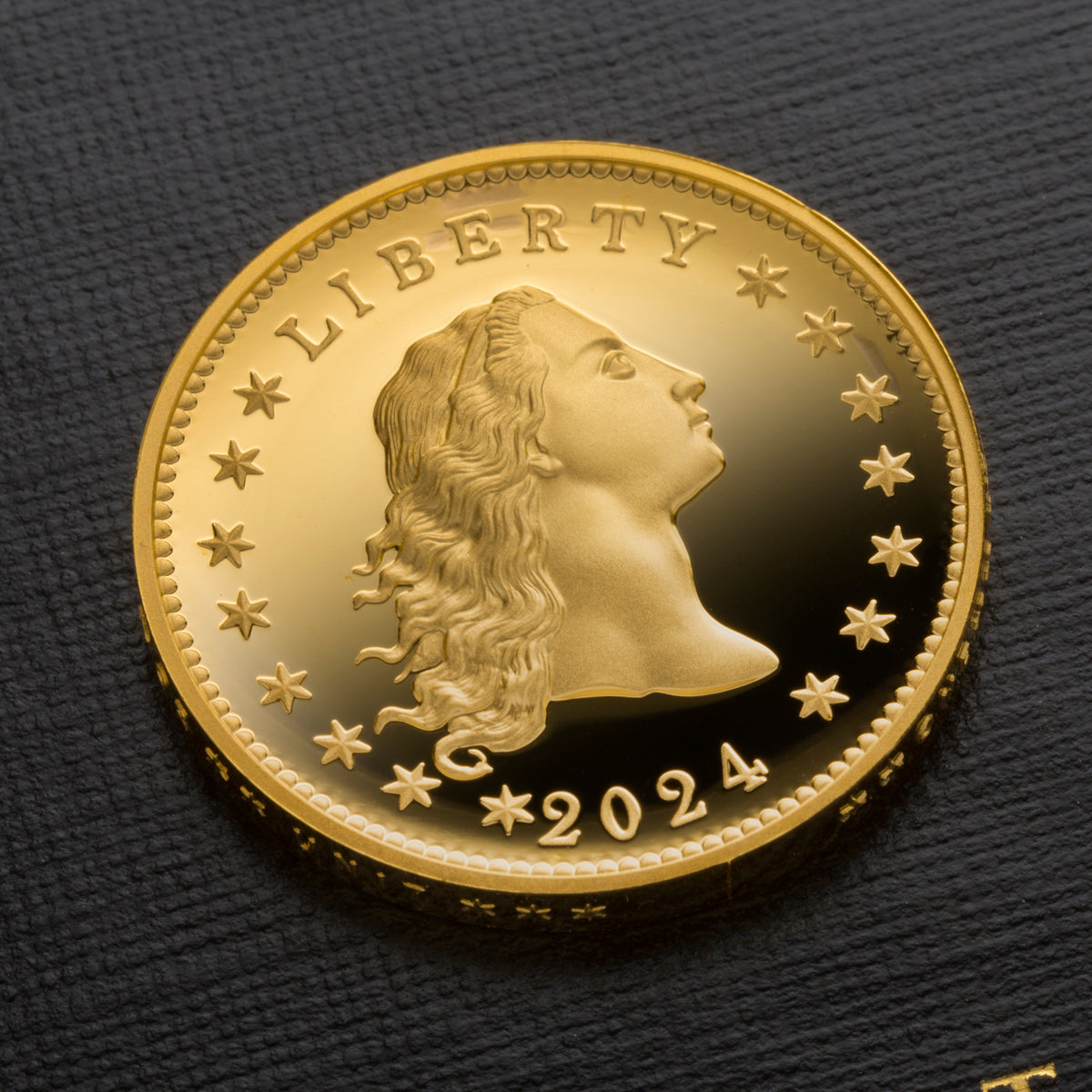 2024 230th Anniversary Flowing Hair - Gold Proof Coin