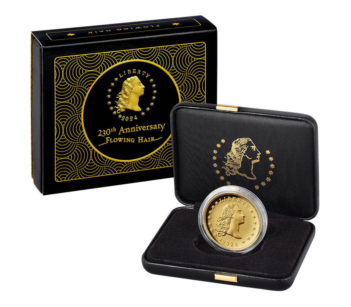 2024 230th Anniversary Flowing Hair - Gold Proof Coin