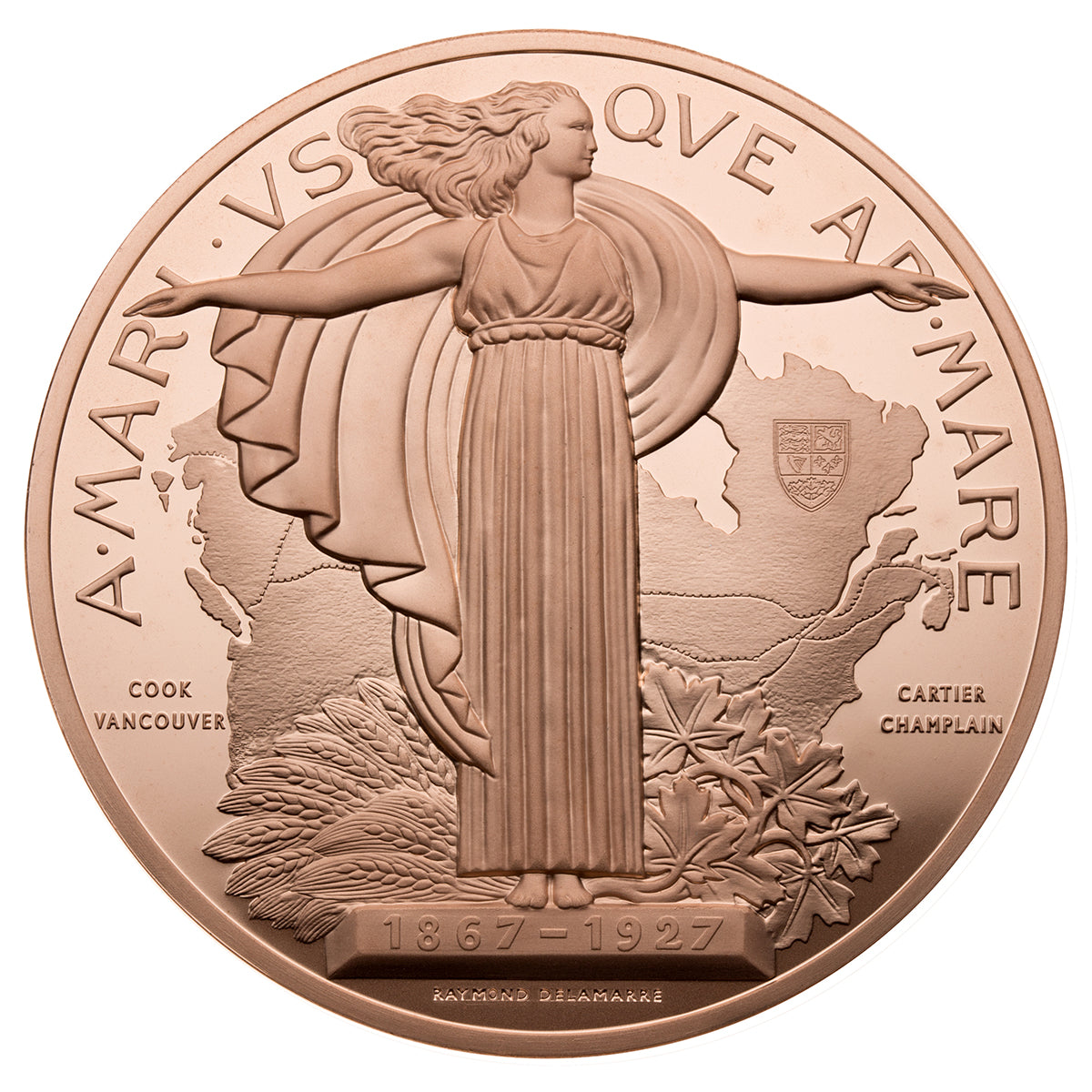 1927 Diamond Jubilee of Confederation (Restrike 2017) - Bronze Piece