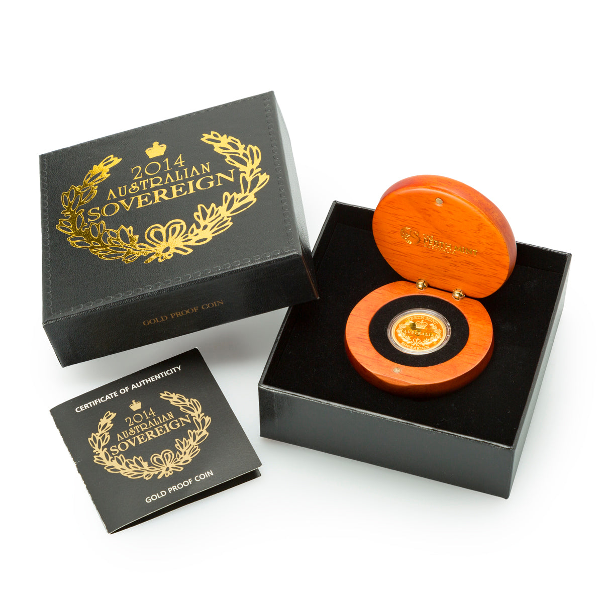 2014 Australia Gold Proof Sovereign