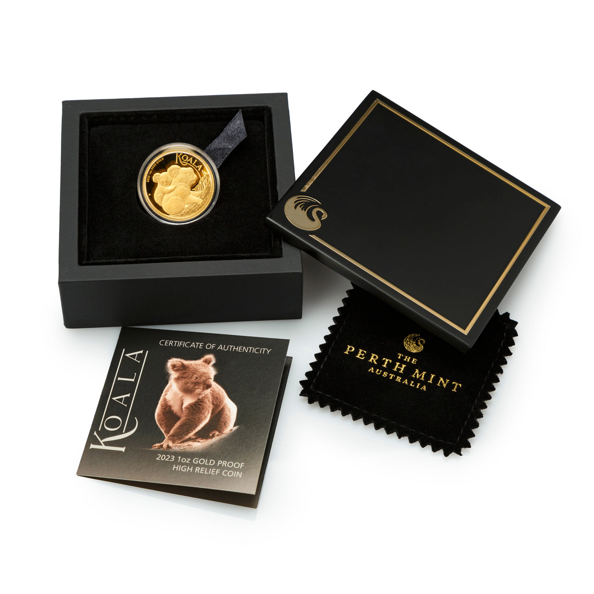 2023 $100 Koala 1 oz High Relief - Pure Gold Coin