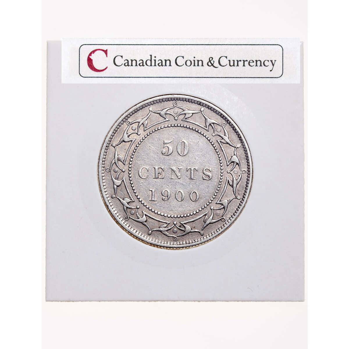 NFLD 50 cent 1900 VF-30