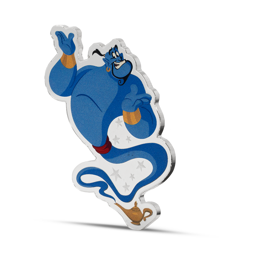 2025 $2 Disney Aladdin: Genie - Pure Silver Coin