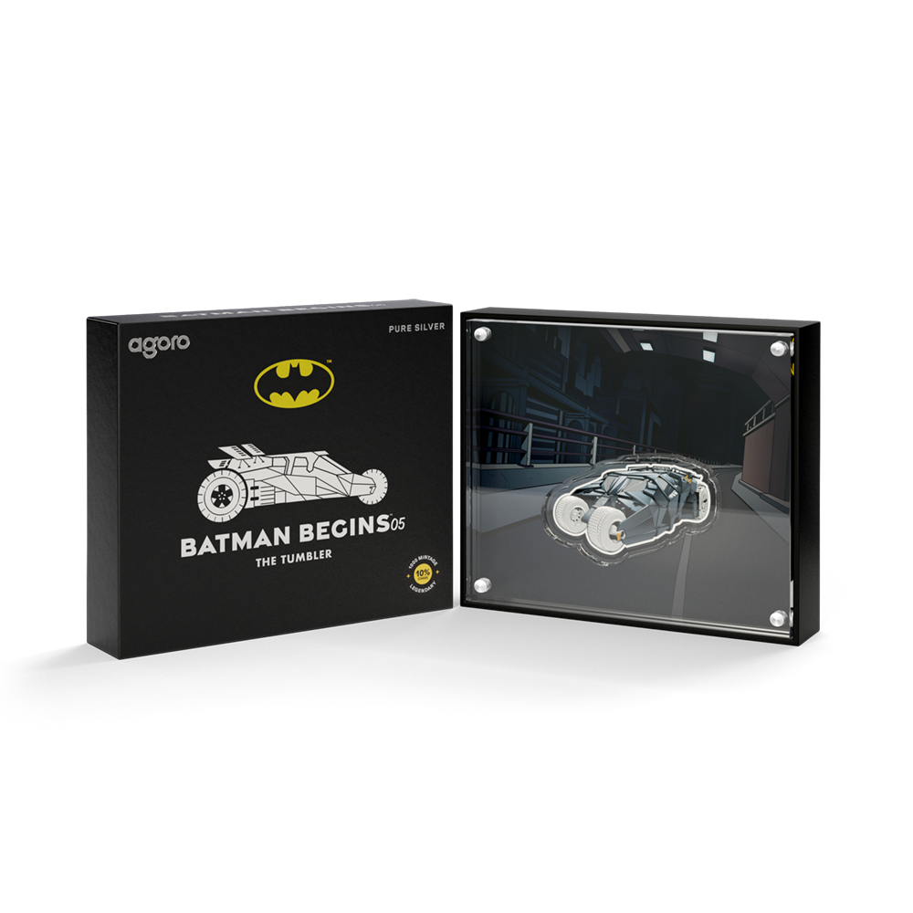 2026 $2 Batman Begins: The Tumbler - Pure Silver Coin