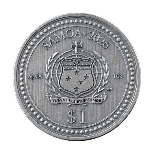 2026 $1 Leopard - Pure Silver Coin