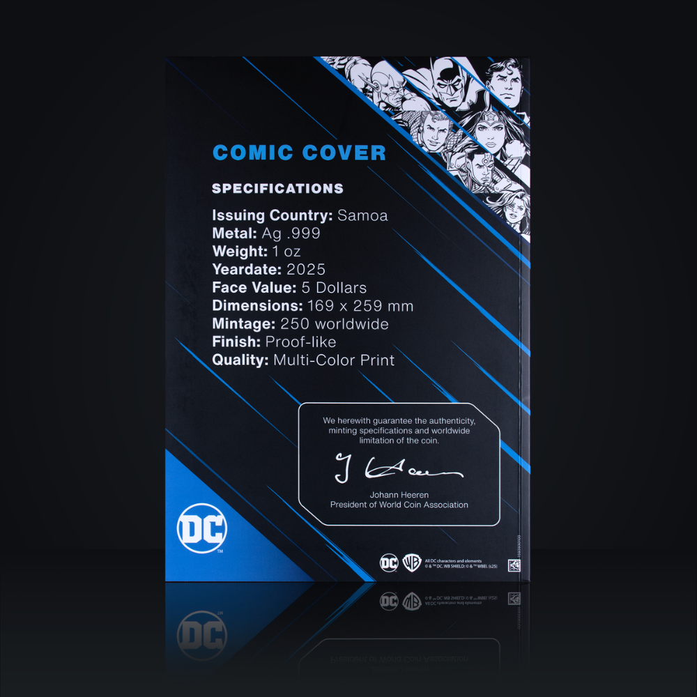 2025 $5 DC Comics Iconic Covers: Batman #251 - Pure Silver Foil