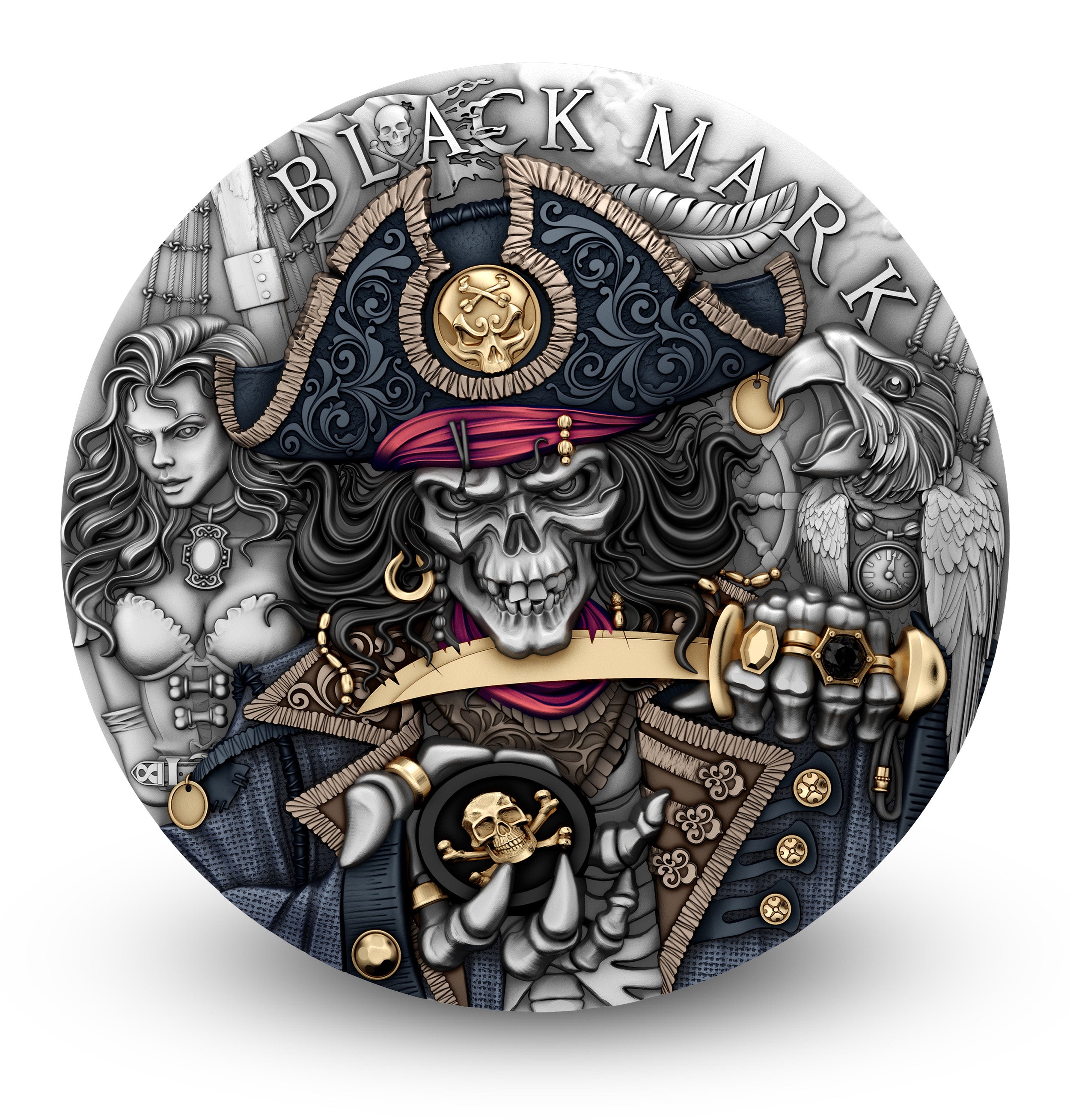 2026 $5 Black Mark - Pure Silver Coin