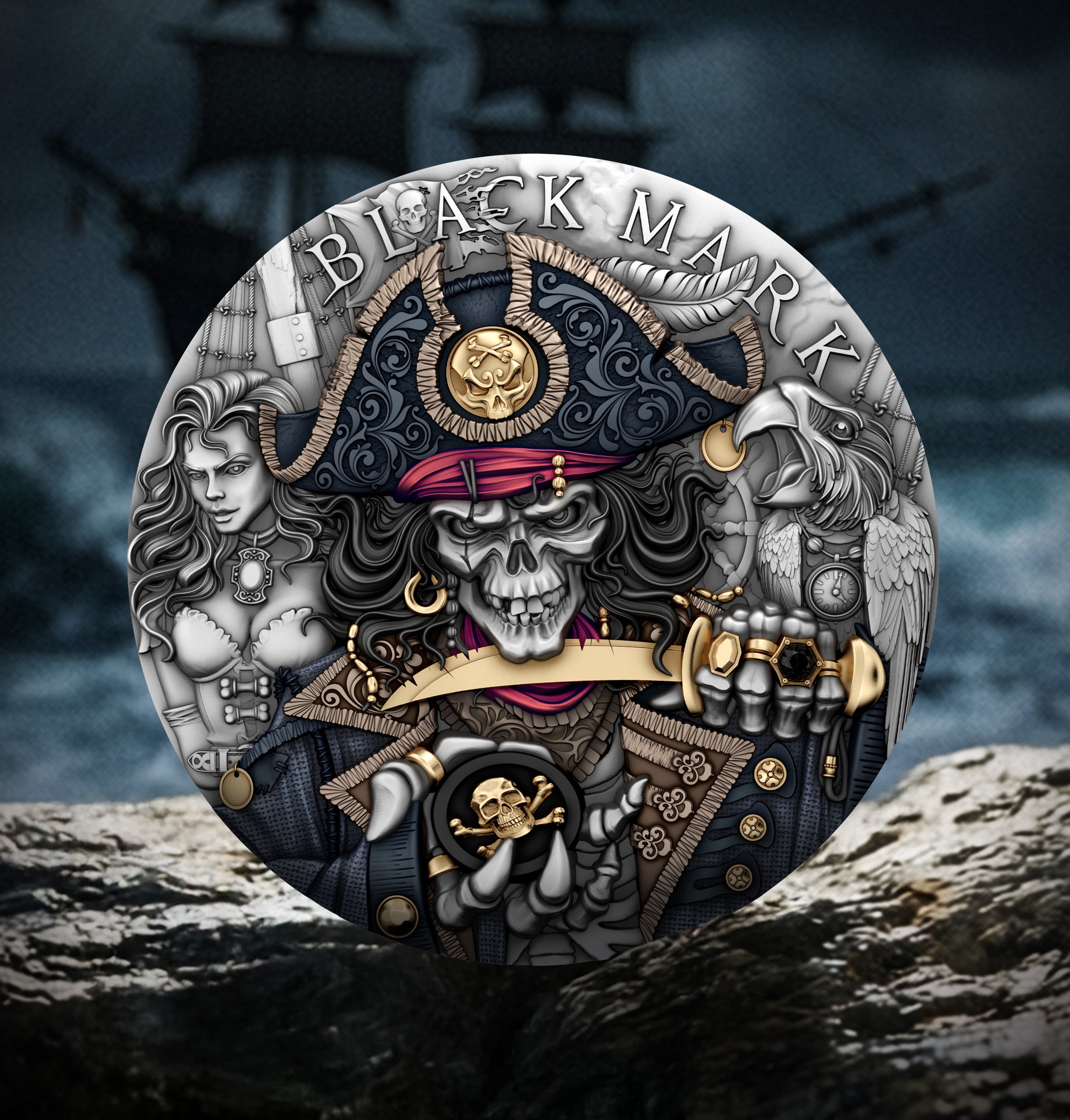 2026 $5 Black Mark - Pure Silver Coin