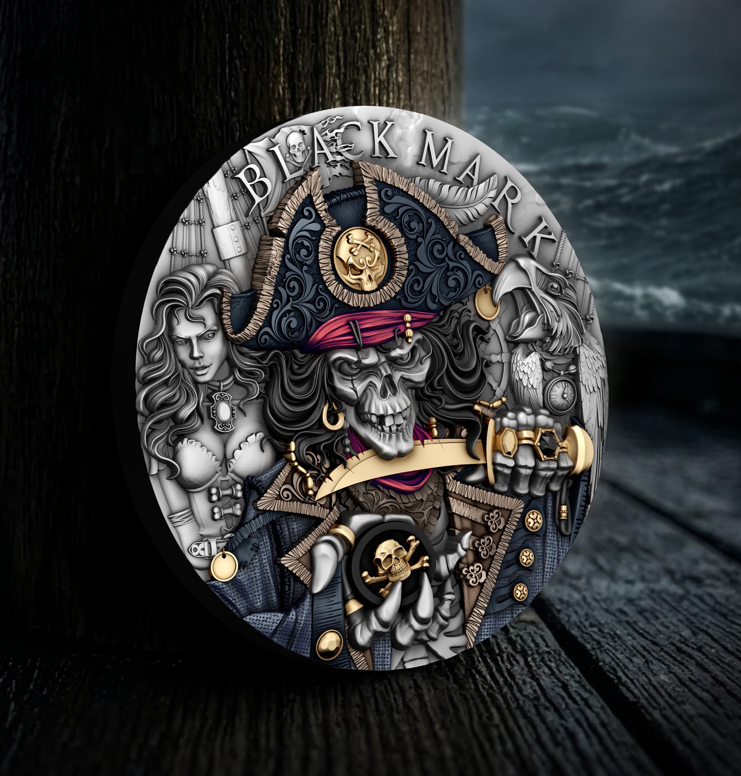 2026 $5 Black Mark - Pure Silver Coin