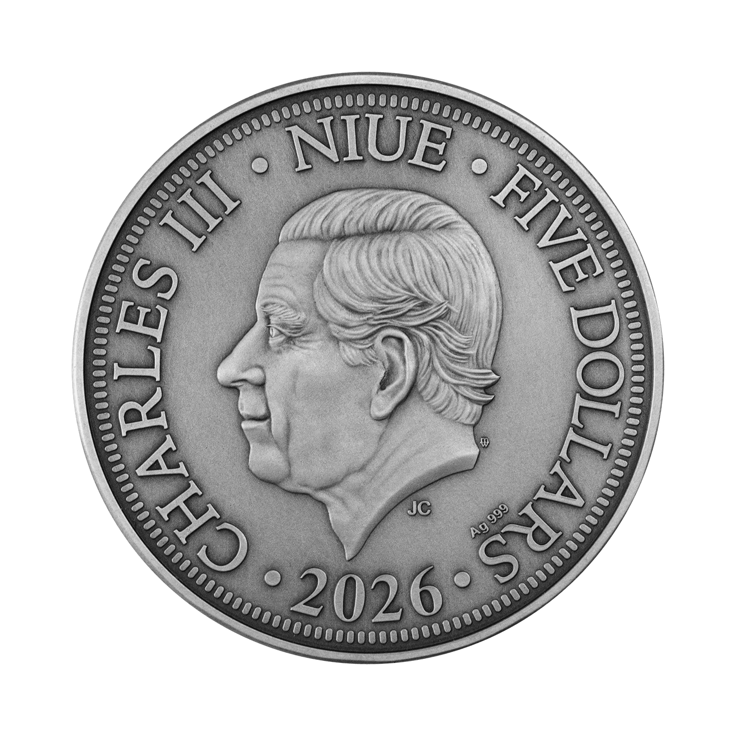 2026 $5 Compass Rose - Pure Silver Coin