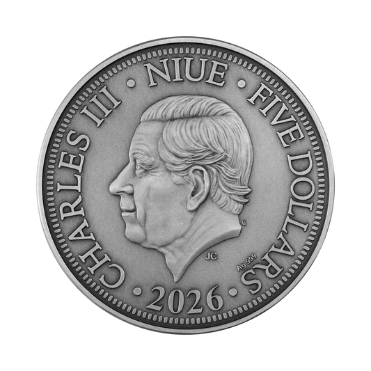 2026 $5 Compass Rose - Pure Silver Coin