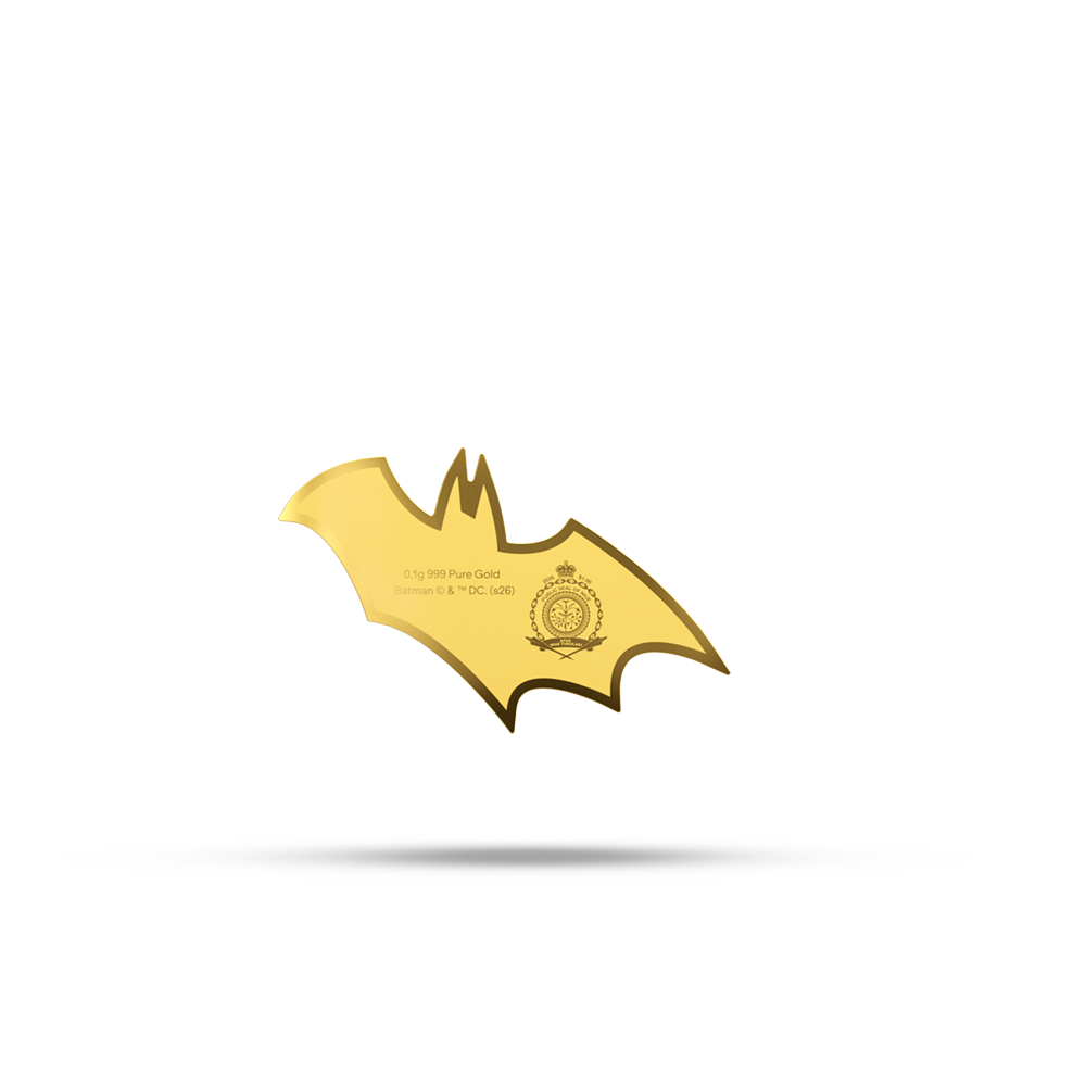 2026 $1 DC Heroes: Batman - Pure Gold Coin