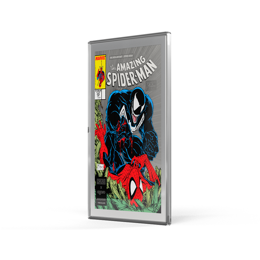 2026 $2 Marvel The Amazing Spiderman #316: Venom Unleashed - Pure Silver Coin