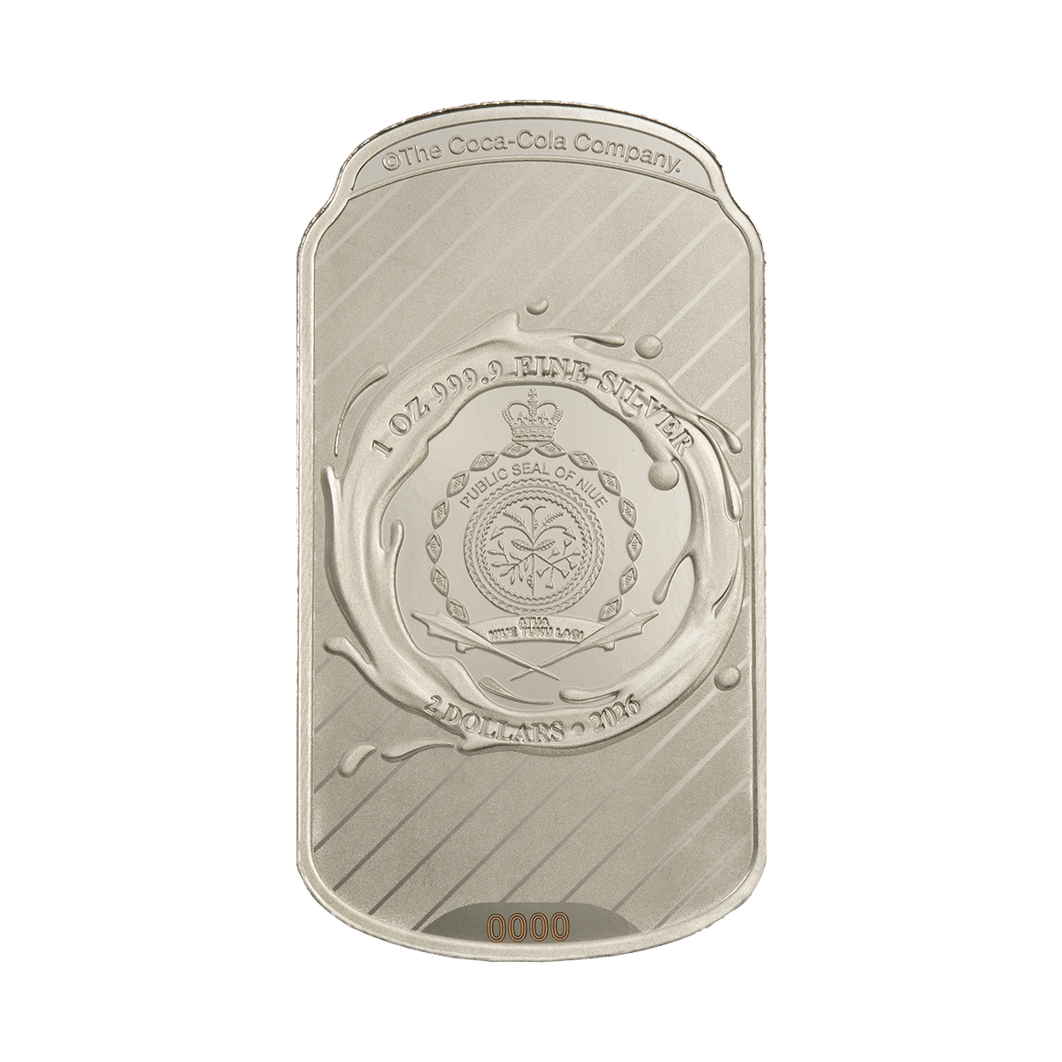 2026 $2 Diet Coke Can - Pure Silver Coin