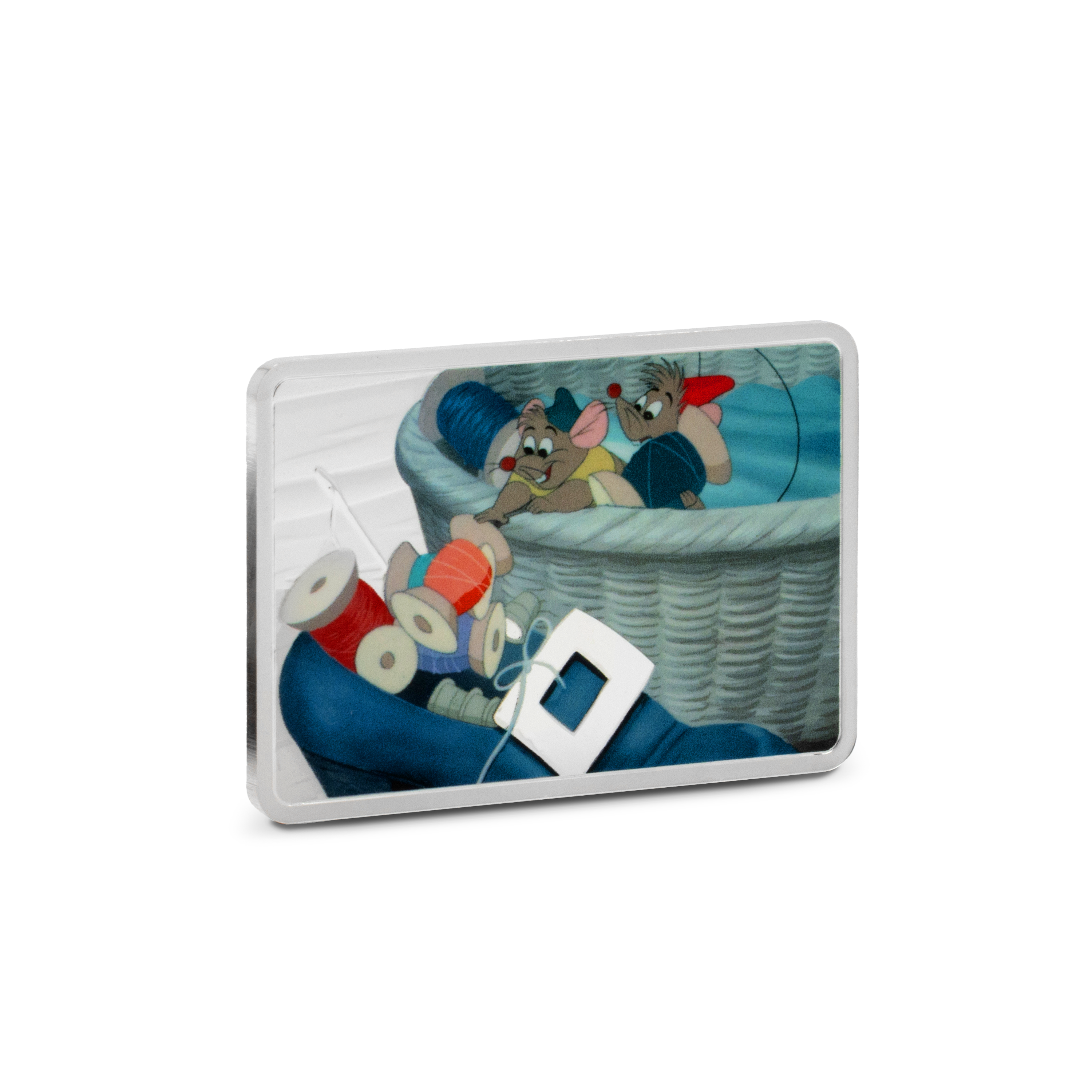 2025 $2 Disney Cinderella 75th Anniversary: Jaq & Gus - Pure Silver Coin