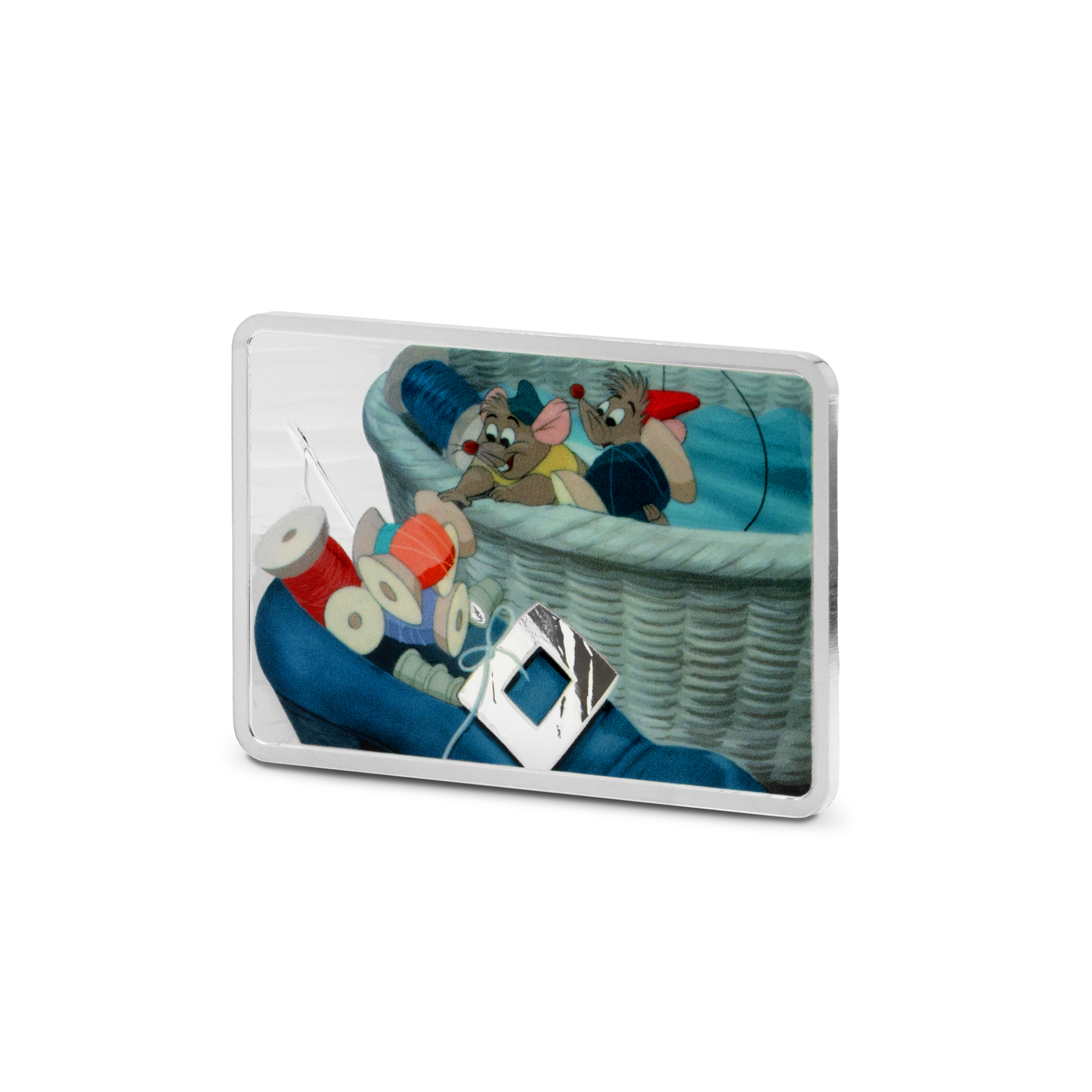 2025 $2 Disney Cinderella 75th Anniversary: Jaq & Gus - Pure Silver Coin