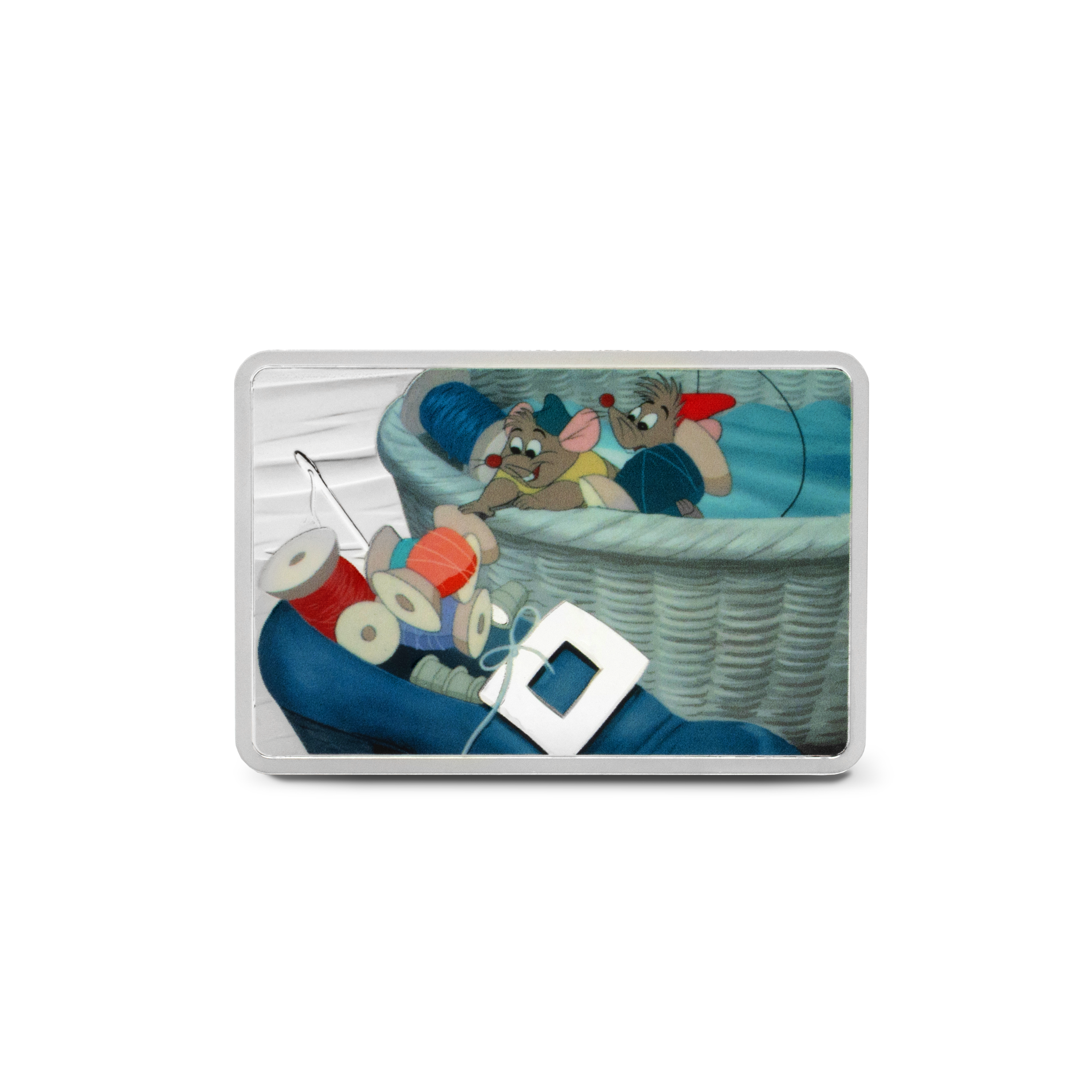 2025 $2 Disney Cinderella 75th Anniversary: Jaq & Gus - Pure Silver Coin