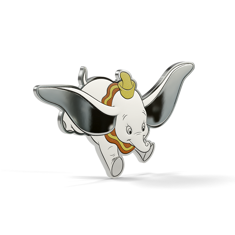 2026 $2 Disney Classics Collection: Dumbo - Pure Silver Foil and Coin