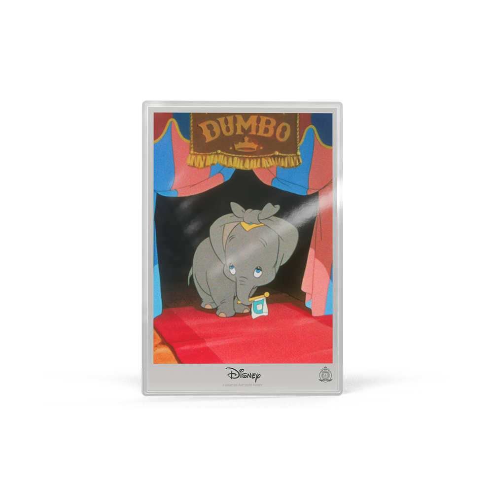 2026 $2 Disney Classics Collection: Dumbo - Pure Silver Foil and Coin
