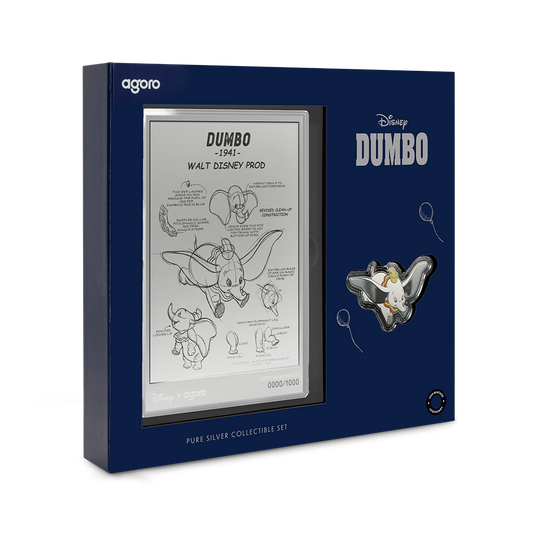 2026 $2 Disney Classics Collection: Dumbo - Pure Silver Foil and Coin