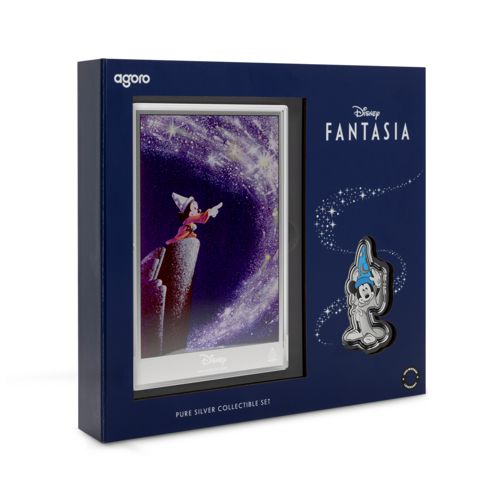 2025 $2 Disney Classics Collection: Fantasia - Pure Silver Foil and Coin