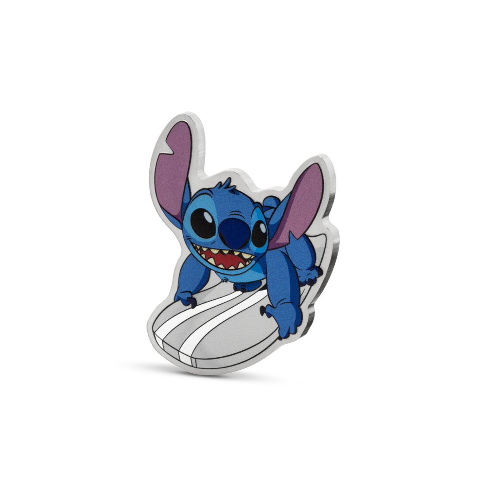 2025 $2 Disney Lilo & Stitch: Surf's Up - Pure Silver Coin