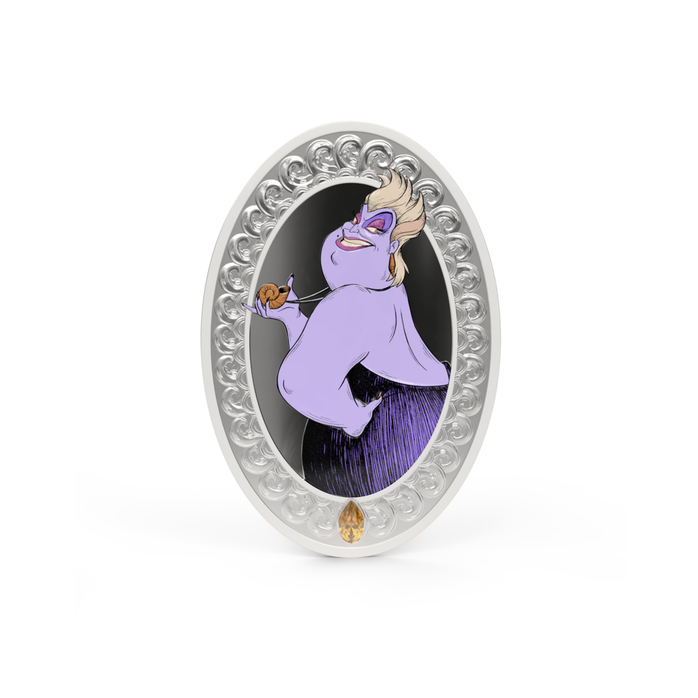 2025 $2 Disney Villains: Ursula - Pure Silver Coin