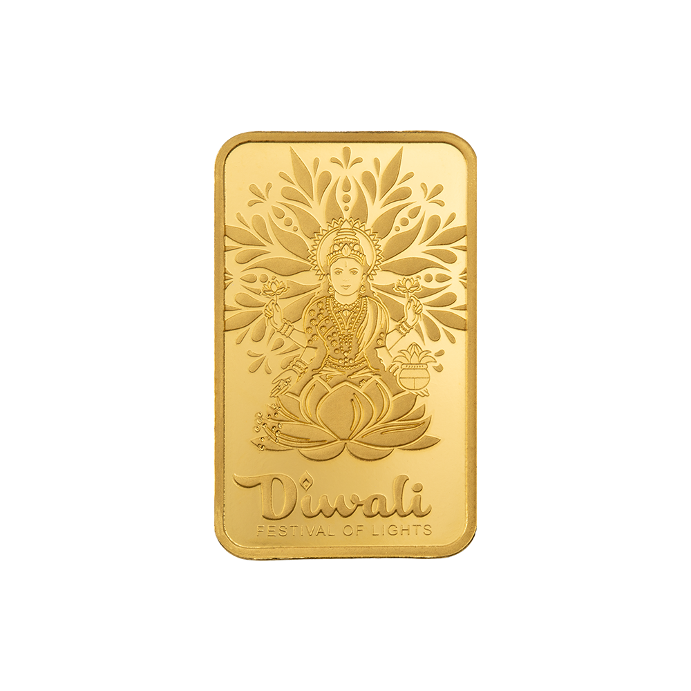Lakshmi & The Sacred Cow - 5g Pure Gold Bar