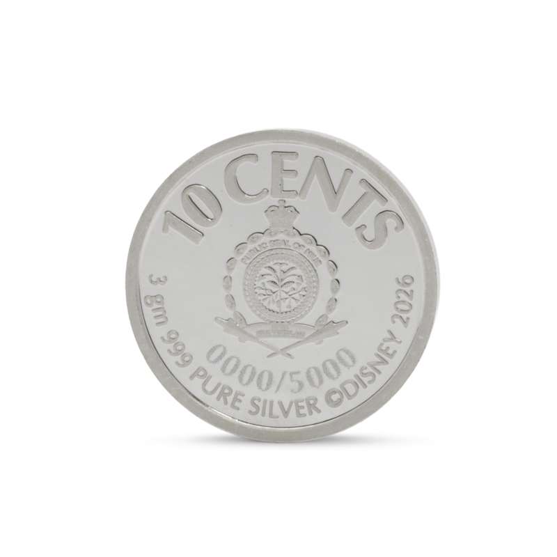 2026 10c Disney Ducktales: Scrooge McDuck Lucky Dime - Pure Silver Coin