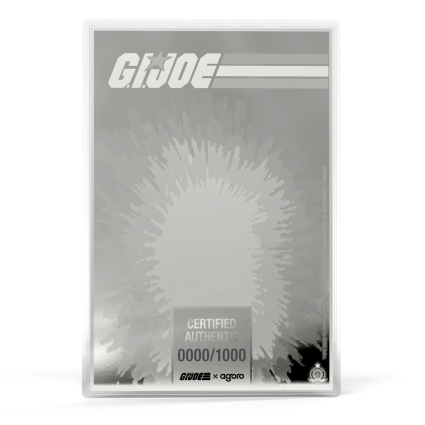 2025 $2 G.I. Joe - A Real American Hero Volume 1 - Pure Silver Foil