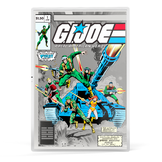 2025 $2 G.I. Joe - A Real American Hero Volume 1 - Pure Silver Foil