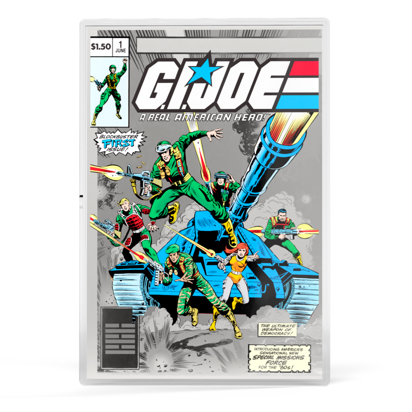 2025 $2 G.I. Joe - A Real American Hero Volume 1 - Pure Silver Foil