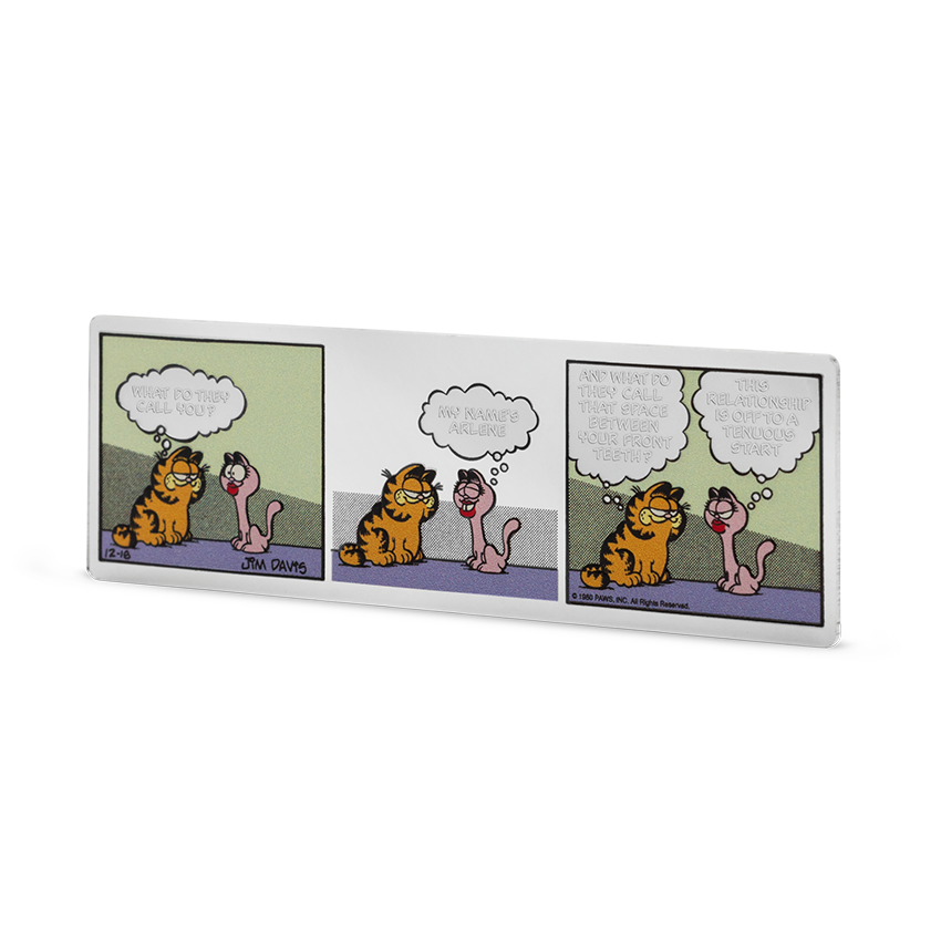 2026 $2 Garfield & Arlene - Pure Silver Coin