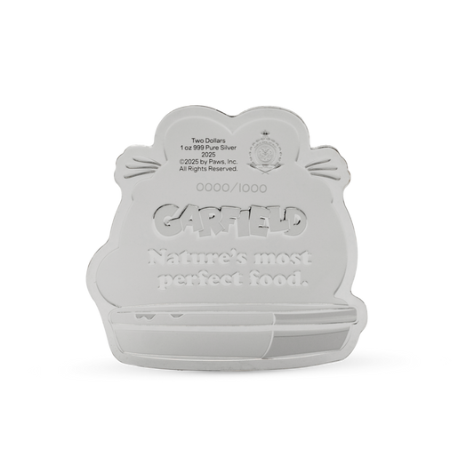 2025 $2 Garfield: Nature's Most Perfect Food - Pure Silver Coin