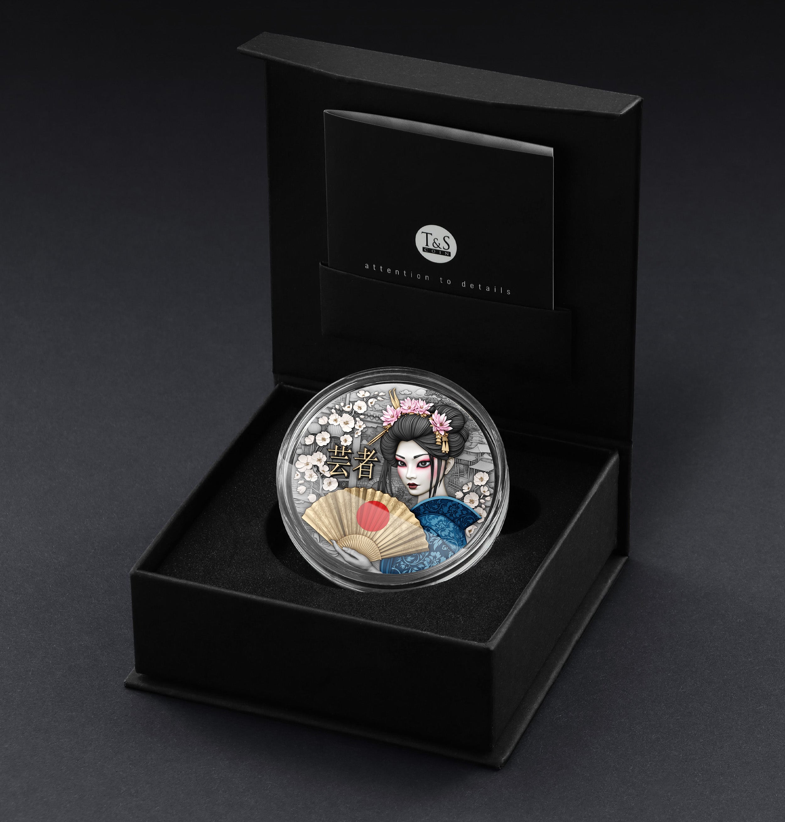 2025 $5 Geisha: Whispers of Grace - Pure Silver Coin