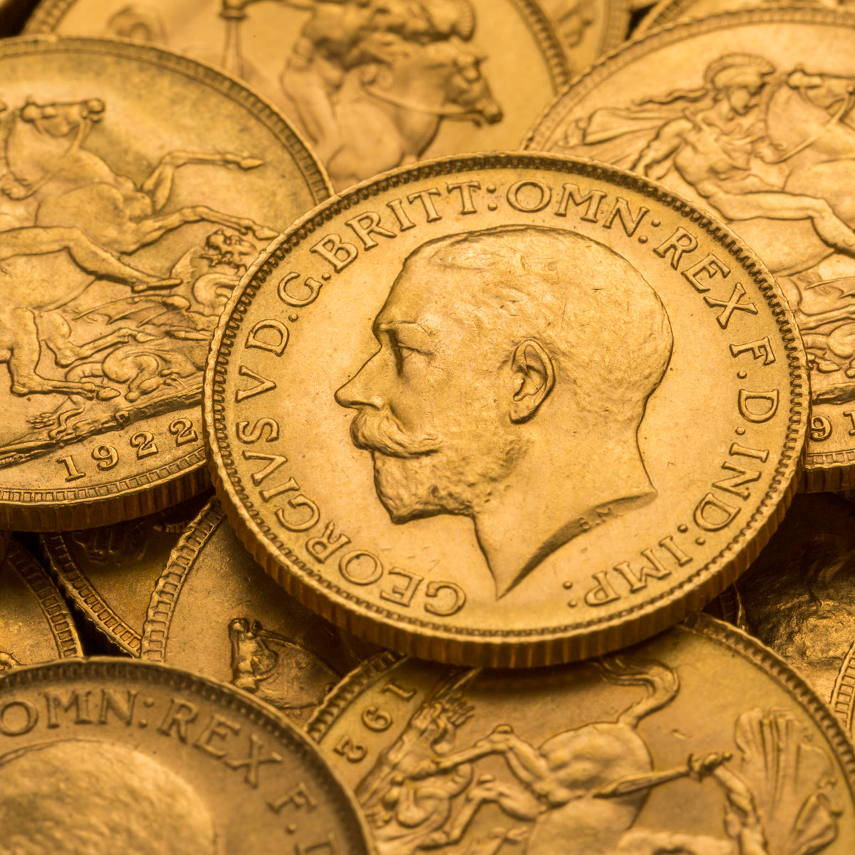 Gold Sovereigns (Various Years)