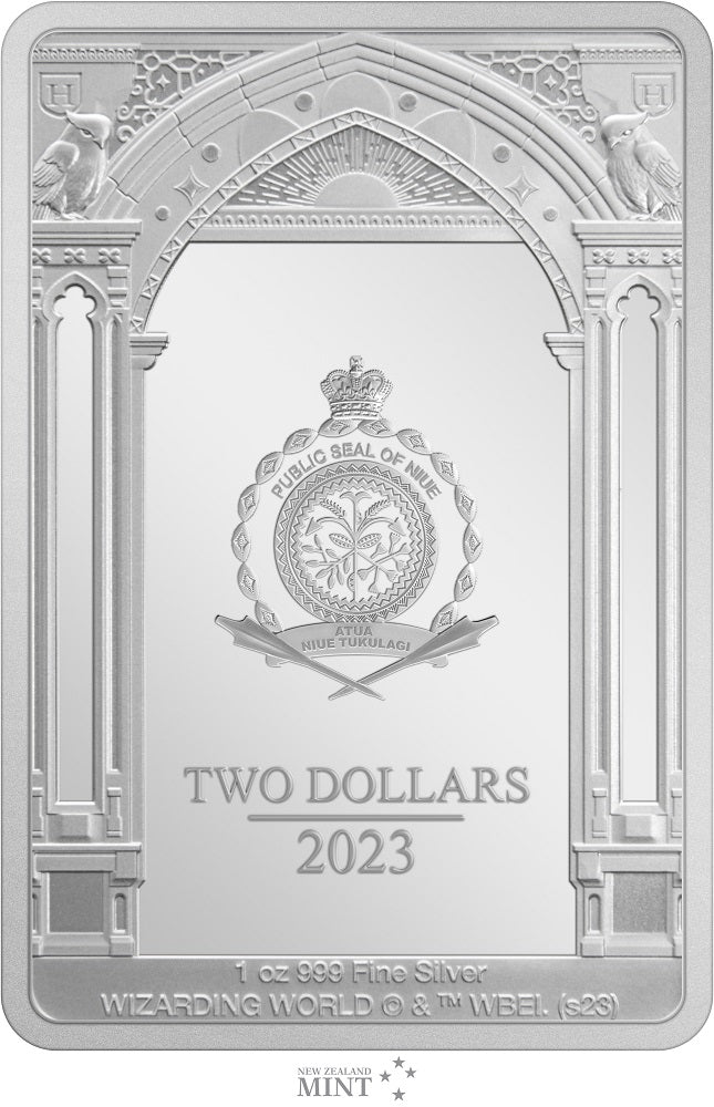 2023 $2 Harry Potter Magical Creatures: Hedwig - Pure Silver Coin