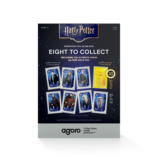 2026 $1 Harry Potter 25 Years of Magic - Pure Silver Coin Blind Box
