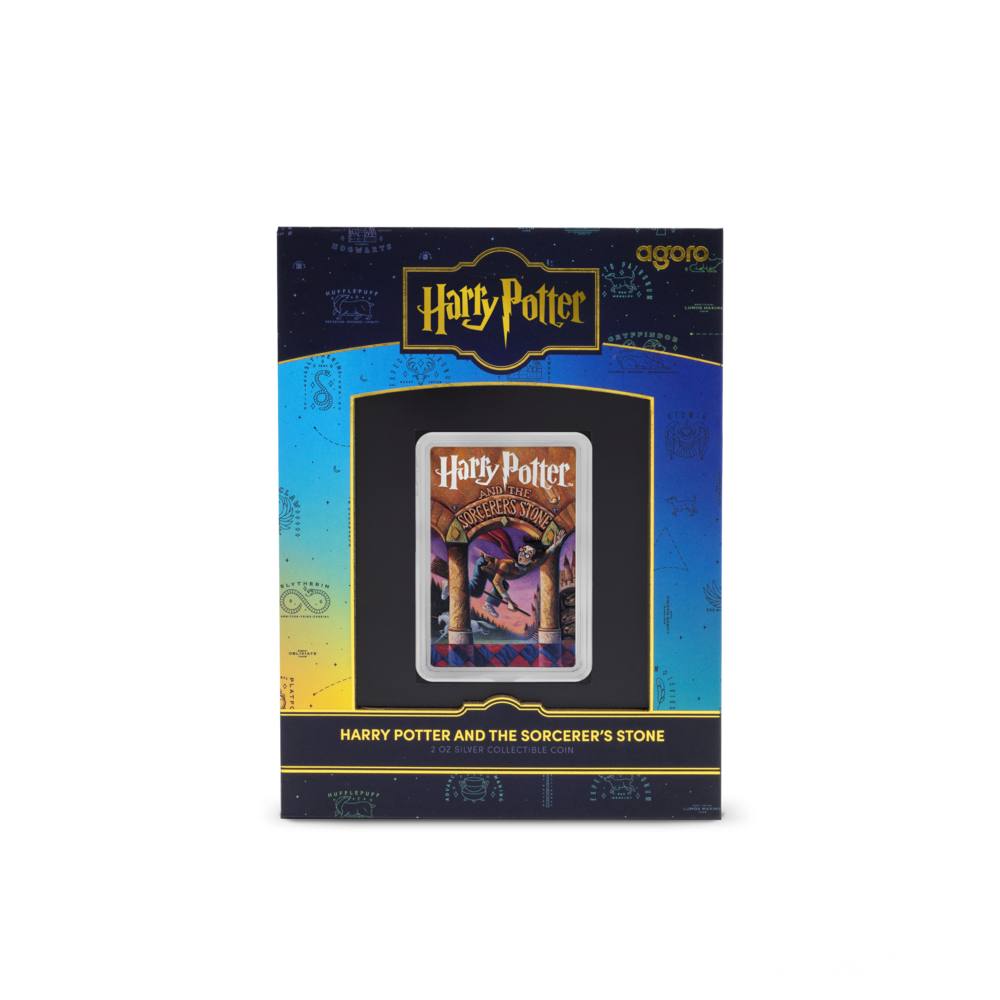 2025 $3 Harry Potter Book Covers: Harry Potter and the Sorcerer’s Stone - Pure Silver Coin