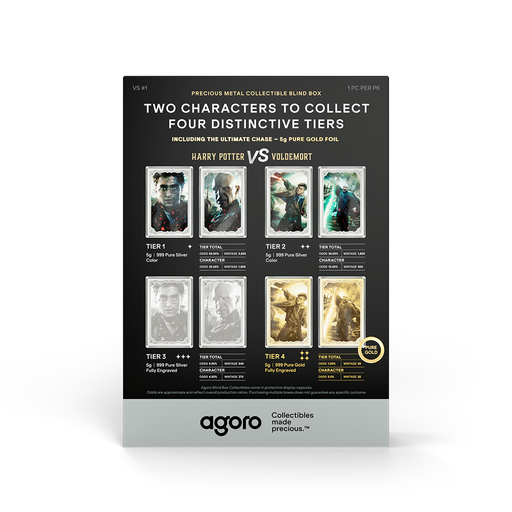 2026 $1 Harry Potter vs. Voldemort - Pure Silver Coin Blind Box