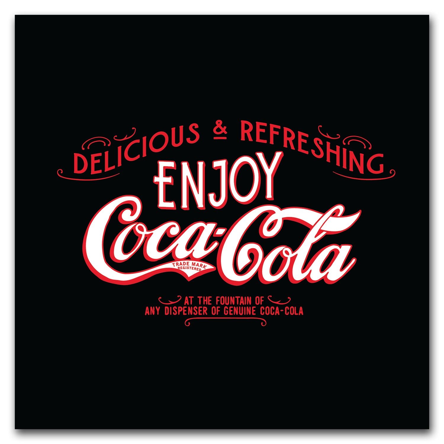 Coca-Cola® 2 oz Pure Silver High Relief Enamelled Round