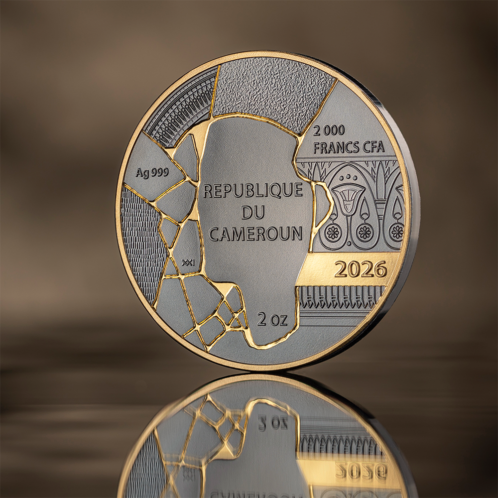 2026 2000 Francs CFA Nefertiti - Pure Silver Coin