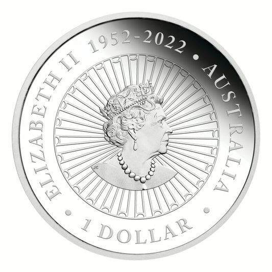 2024 $1 Year of the Dragon Opal Lunar Series - Pure Silver Coin