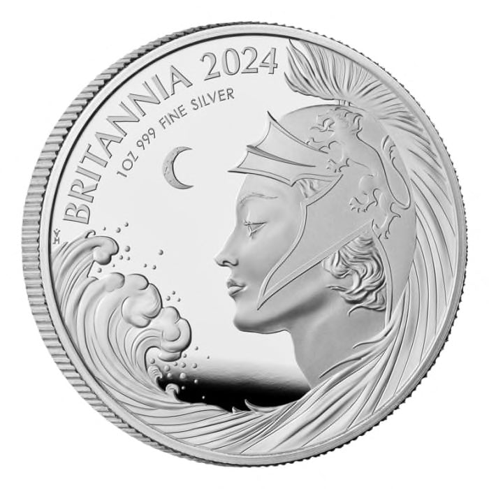 2024 2 Pounds Britannia - Pure Silver Coin