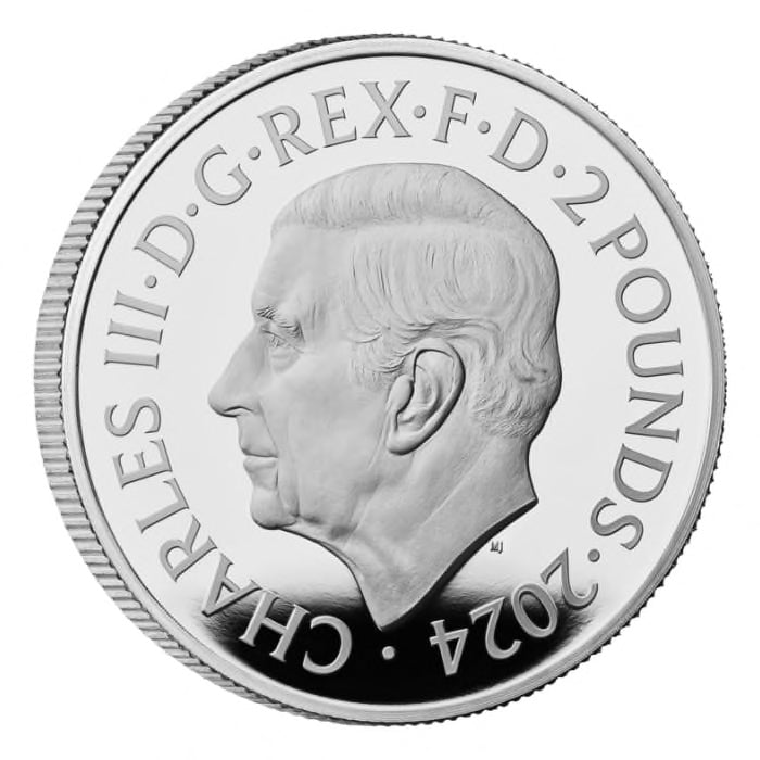 2024 2 Pounds Britannia - Pure Silver Coin