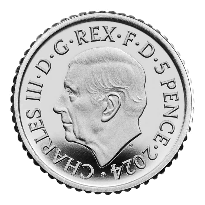 2024 Britannia Pure Silver 6-Coin Fractional Set