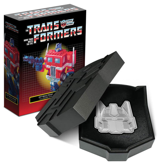 2024 $5 Transformers 40 Years: Optimus Prime - Pure Silver Coin