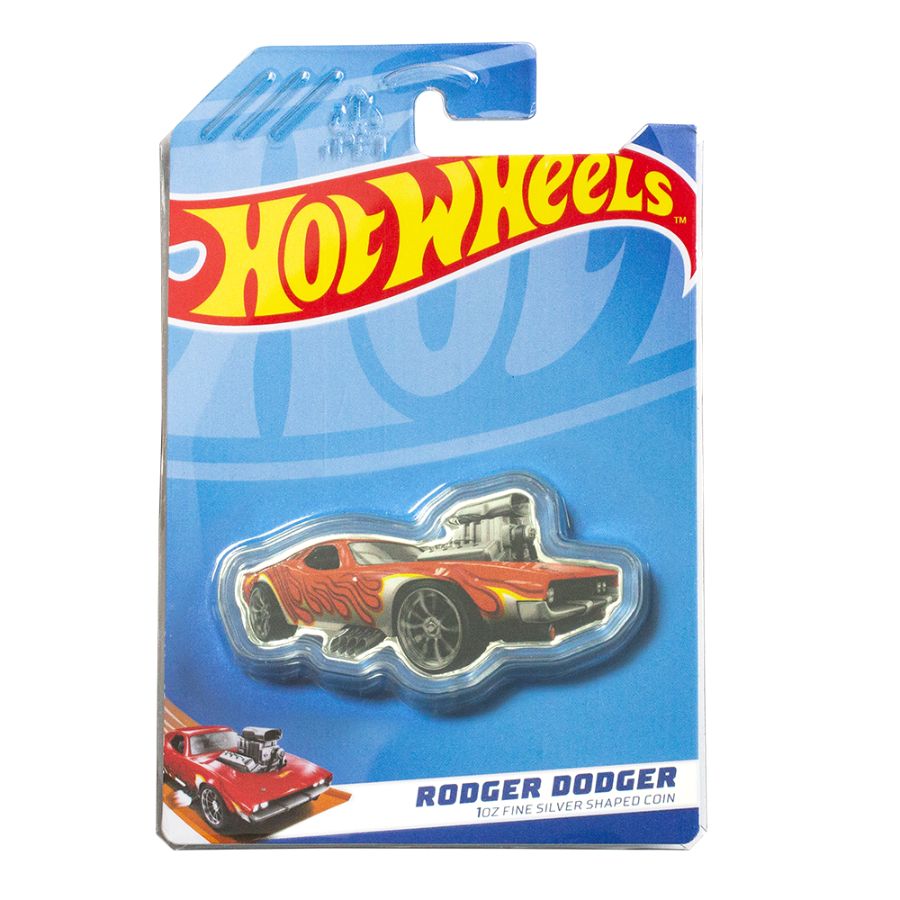 2024 $2 Hot Wheels: Rodger Dodger - Pure Silver Coin